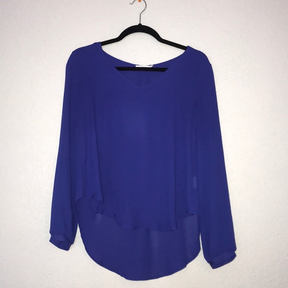 Blue Lush blouse - Picture 1 of 1
